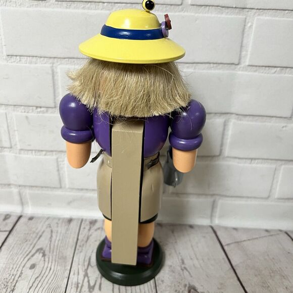 Lady Gardener Wood Nutcracker Erzebirge Germany Christian Ulbricht - Picture 5 of 16